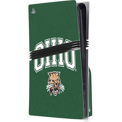 Ohio University Ohio Bobcats PS5 Pro Disk Console Skin