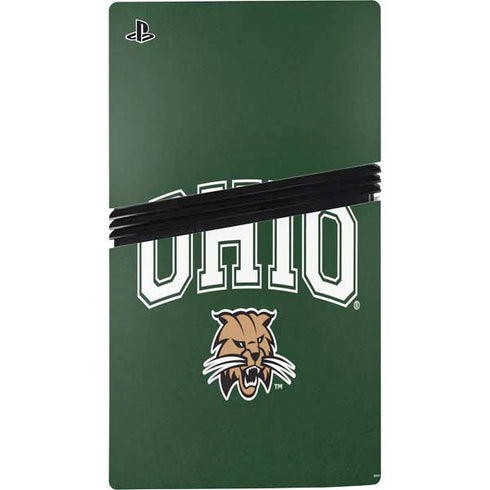 Ohio University Ohio Bobcats PS5 Pro Disk Console Skin