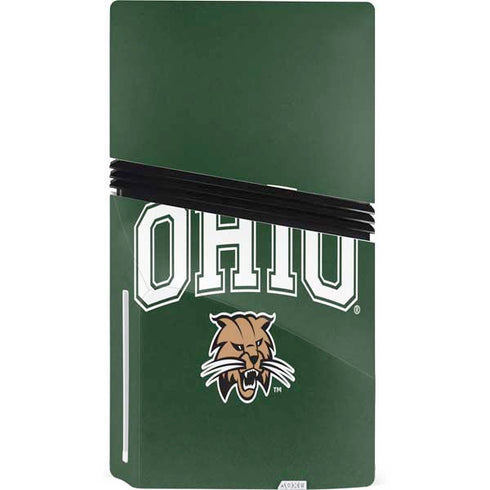 Ohio University Ohio Bobcats PS5 Pro Disk Console Skin