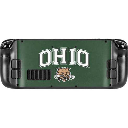 Ohio University Ohio Bobcats Steam Deck Handheld Gaming Computer OLED Skin