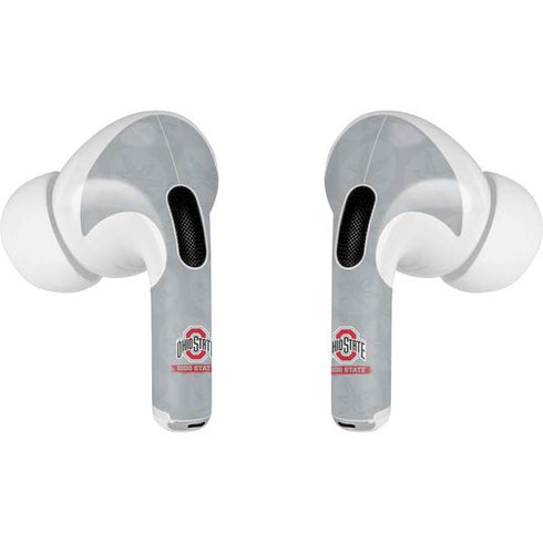 Ohio State University Distressed Logo AirPods Pro 2nd Gen Skin