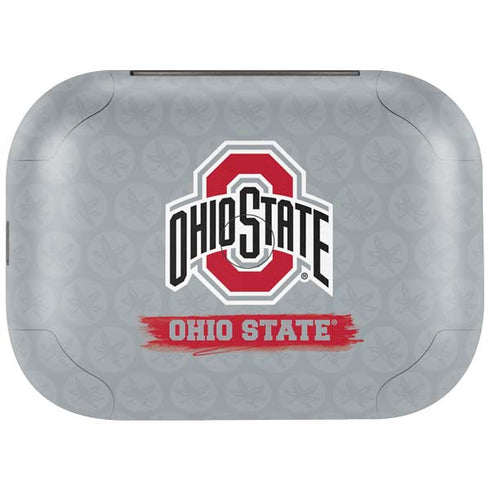 Ohio State University Distressed Logo Amazon Echo Buds Skin