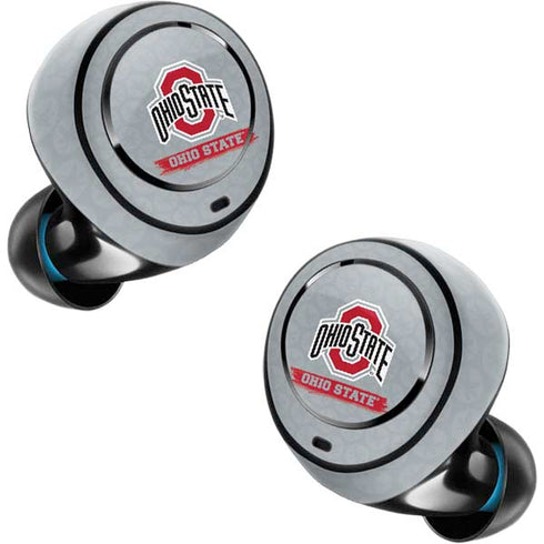 Ohio State University Distressed Logo Amazon Echo Buds Skin