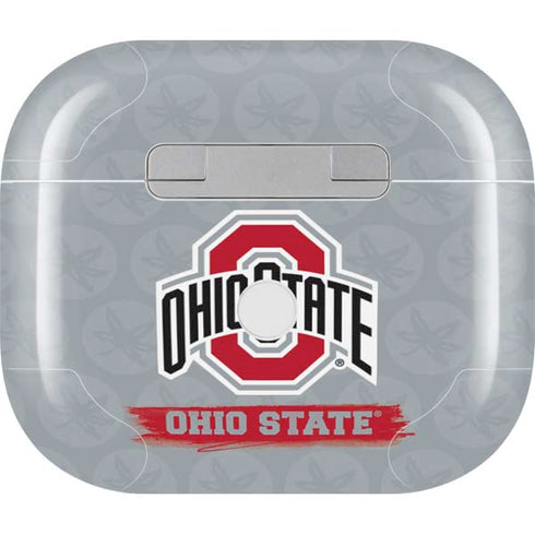 Ohio State University Distressed Logo Apple AirPods (3rd Gen 2021) Skin