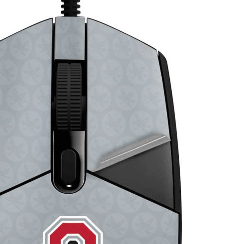 Ohio State University Distressed Logo G203 Prodigy RGB Wired Gaming Mouse Skin