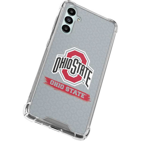 Ohio State University Distressed Logo Gabb Phone 4 Clear Case