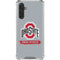 Ohio State University Distressed Logo Galaxy A17 Clear Case