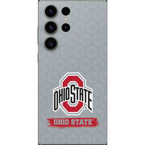 Ohio State University Distressed Logo Galaxy S24 Ultra Skin