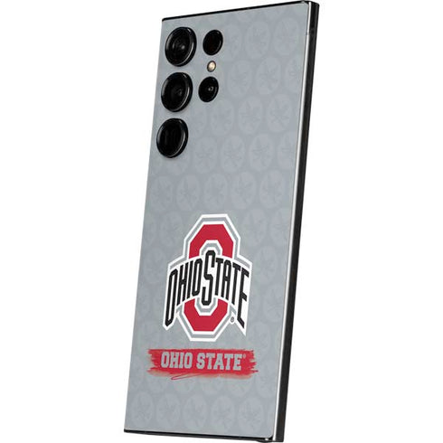 Ohio State University Distressed Logo Galaxy S25 Ultra Skin