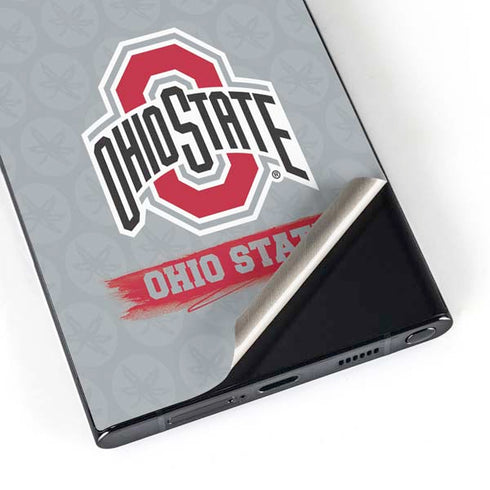 Ohio State University Distressed Logo Galaxy S25 Ultra Skin