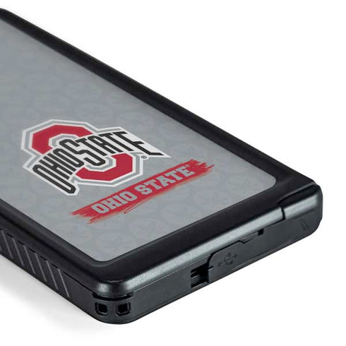 Ohio State University Distressed Logo Galaxy S24 Ultra Waterproof Case