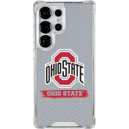 Ohio State University Distressed Logo Galaxy S26 Ultra Clear Case