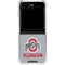 Ohio State University Distressed Logo Galaxy Z Flip6 Clear Case