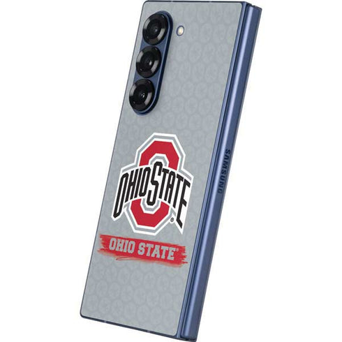 Ohio State University Distressed Logo Galaxy Z Fold6 Skin