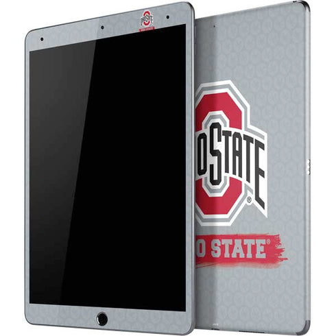 Ohio State University Distressed Logo iPad Skins