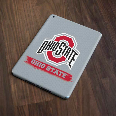 Ohio State University Distressed Logo Apple iPad Skin
