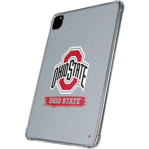 Ohio State University Distressed Logo iPad Pro 11in (2024) Clear Case