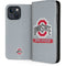 Ohio State University Distressed Logo iPhone 15 Plus Folio Case