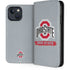 Ohio State University Distressed Logo iPhone 15 Plus Folio Case
