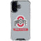 Ohio State University Distressed Logo iPhone 16 Clear Case