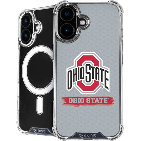 Ohio State University Distressed Logo iPhone 16 MagSafe Case
