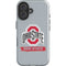 Ohio State University Distressed Logo iPhone 16 Plus Impact Case