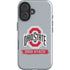 Ohio State University Distressed Logo iPhone 16 Plus Impact Case