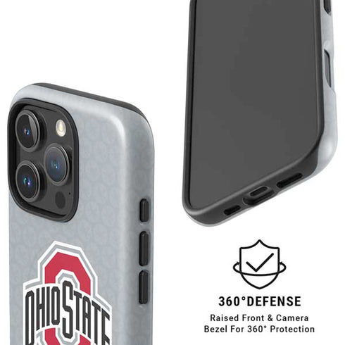 Ohio State University Distressed Logo iPhone 16 Pro Magsafe Impact Case