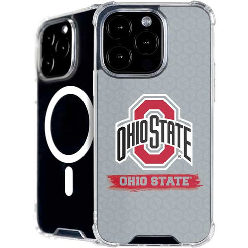 Ohio State University Distressed Logo iPhone 16 Pro Max MagSafe Case