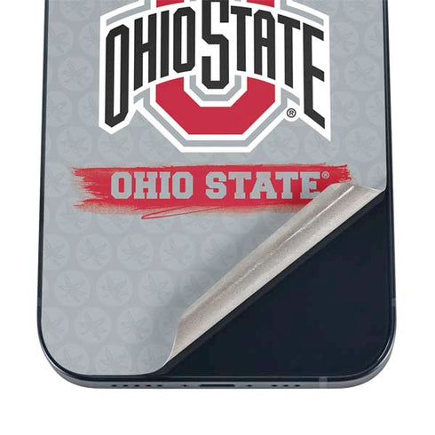 Ohio State University Distressed Logo iPhone 16 Skin