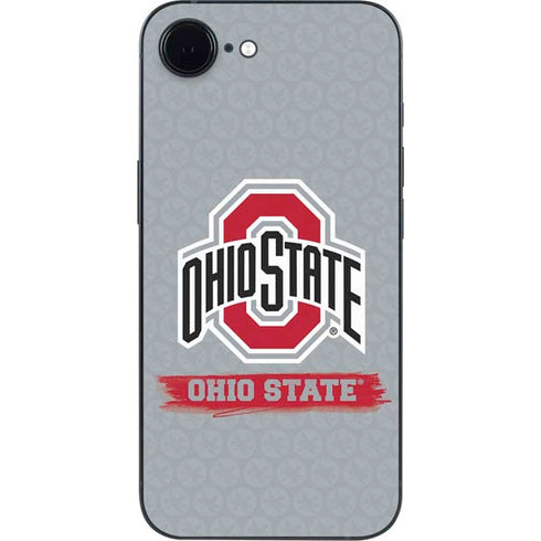 Ohio State University Distressed Logo iPhone 16e Skin