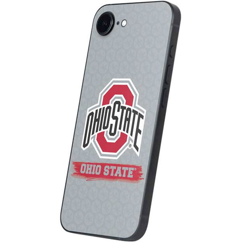 Ohio State University Distressed Logo iPhone 16e Skin