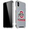 Ohio State University Distressed Logo iPhone X/XS Clear Case