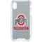 Ohio State University Distressed Logo iPhone XS Clear Case