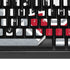 Ohio State University Distressed Logo K95 RGB PLATINUM Mechanical Gaming Keyboard Skin