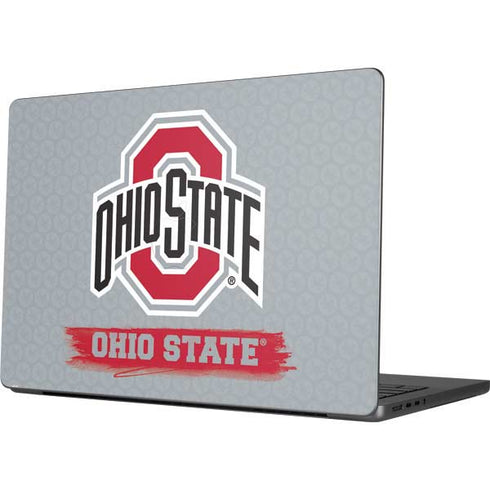 Ohio State University Distressed Logo Apple MacBook Pro 14-inch Skin
