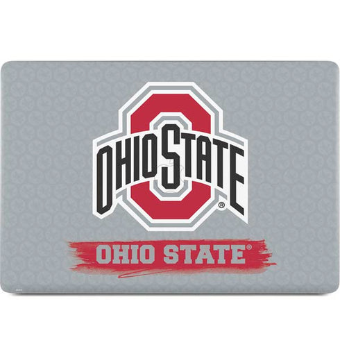 Ohio State University Distressed Logo MacBook Skins