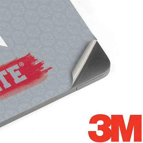 Ohio State University Distressed Logo MacBook Skins