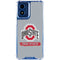 Ohio State University Distressed Logo Moto G 5G (2024) Clear Case