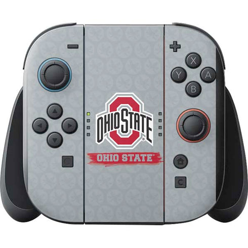 Ohio State University Distressed Logo Nintendo Switch 2 (2025) with Joy-Con Skin