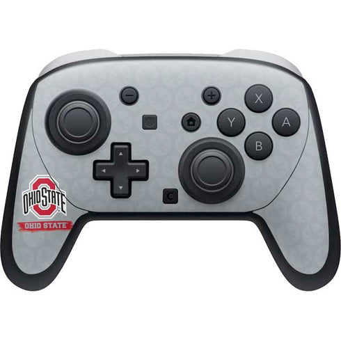 Ohio State University Distressed Logo Nintendo Skins