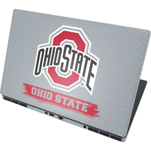 Ohio State University Distressed Logo Dell Precision Skin