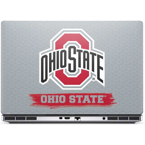Ohio State University Distressed Logo Dell Precision Skin