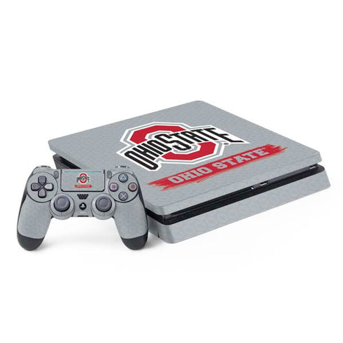 Ohio State University Distressed Logo PlayStation PS4 Skins
