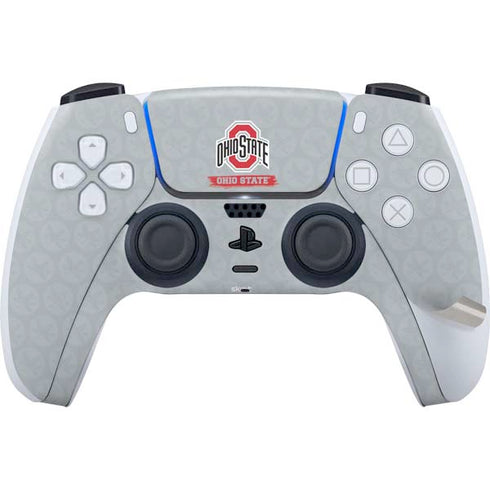 Ohio State University Distressed Logo PS5 Pro Bundle Skin