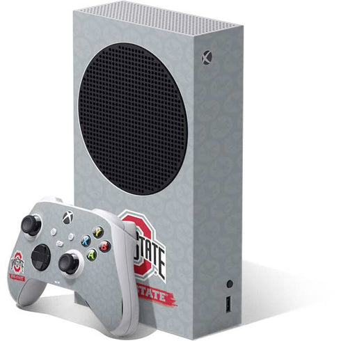 Ohio State University Distressed Logo Xbox Series S Skins