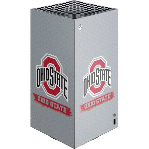 Ohio State University Distressed Logo XBox Series X Digital Edition Console Skin