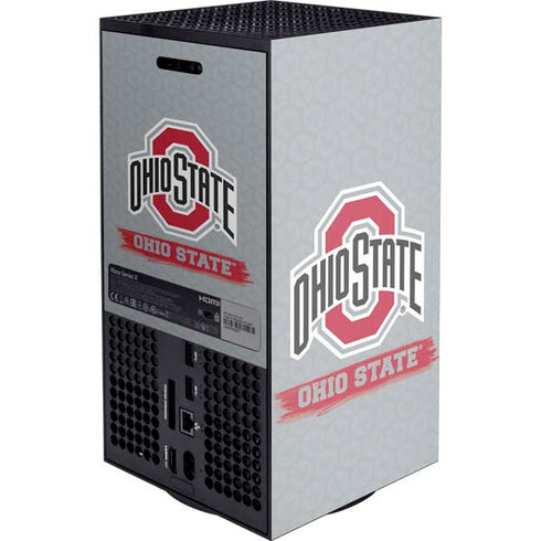 Ohio State University Distressed Logo XBox Series X Digital Edition Console Skin