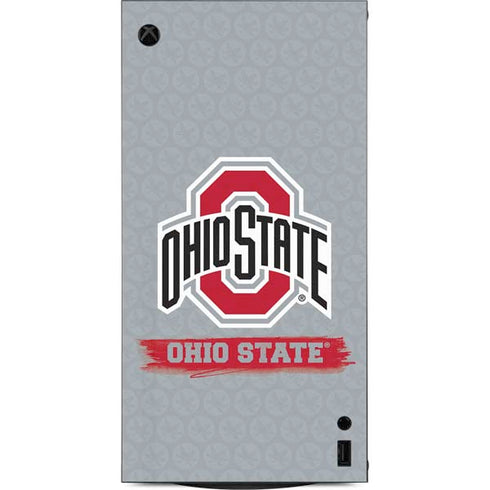 Ohio State University Distressed Logo XBox Series X Digital Edition Console Skin