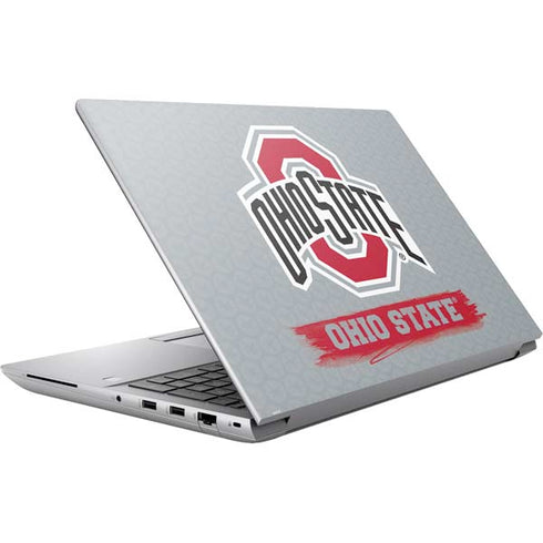 Ohio State University Distressed Logo HP ZBook Fury 16 G10 Skin